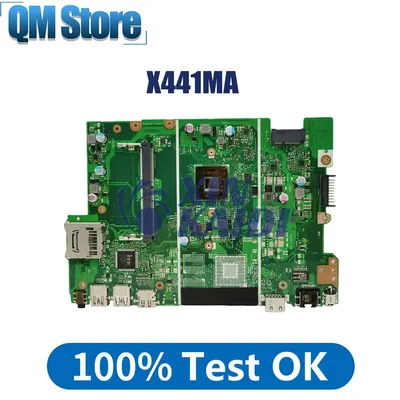 For ASUS Certified Laptop Motherboard X441MA Mainboard X441MB CPU N4000 N4100 N4020 N5000 N5030 4GB