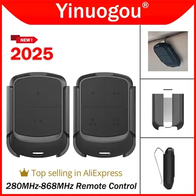 Newest 280MHz-868MHz Multifrequency Garage Door Remote Control Duplicator 433MHz 868MHz Auto Scan
