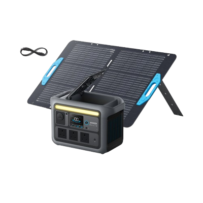 Anker SOLIX C800 Solar Generator + 100W Solar Panel