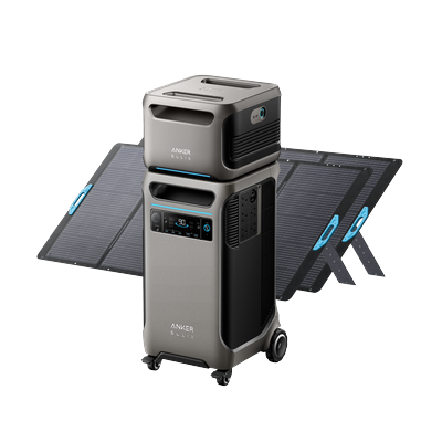 Anker SOLIX F3800 Solar Generator + Expansion Battery + 2*400W Solar Panel