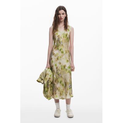 Collina Strada satin floral dress