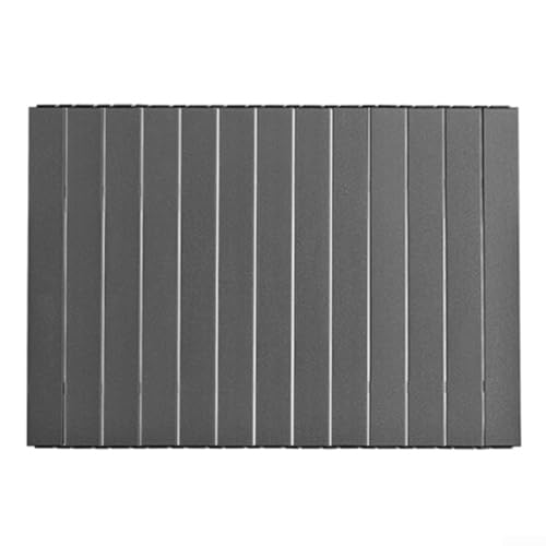 Zoegneer Camping Table Foldable Camping Wagon Cart Tabletop Table Board Trolley Cover Portable Outdoor Picnic Tables Picnic Outdoor Fold Away Tables Aluminum Alloy (8inch Black)