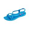 Sandalette SIEBI`S, Gr. 42, blau (türkis), Synthetik, Schuhe