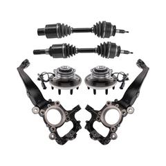 2011-2014 Ford F150 Axle Wheel Hub and Steering Knuckle Kit - TRQ PSA77574