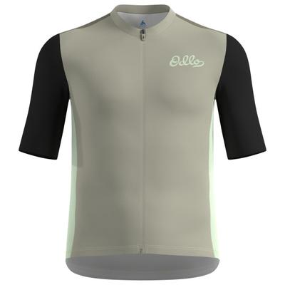 Odlo - Essential Heritage Print T-Shirt S/S FZ - Radtrikot Gr XXL grau Image