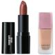 Primer + Matte Perfect Cover Full Coverage For Oily Skin Liquid Foundation & Cushion Matte Lipstick Combo, 1 Count