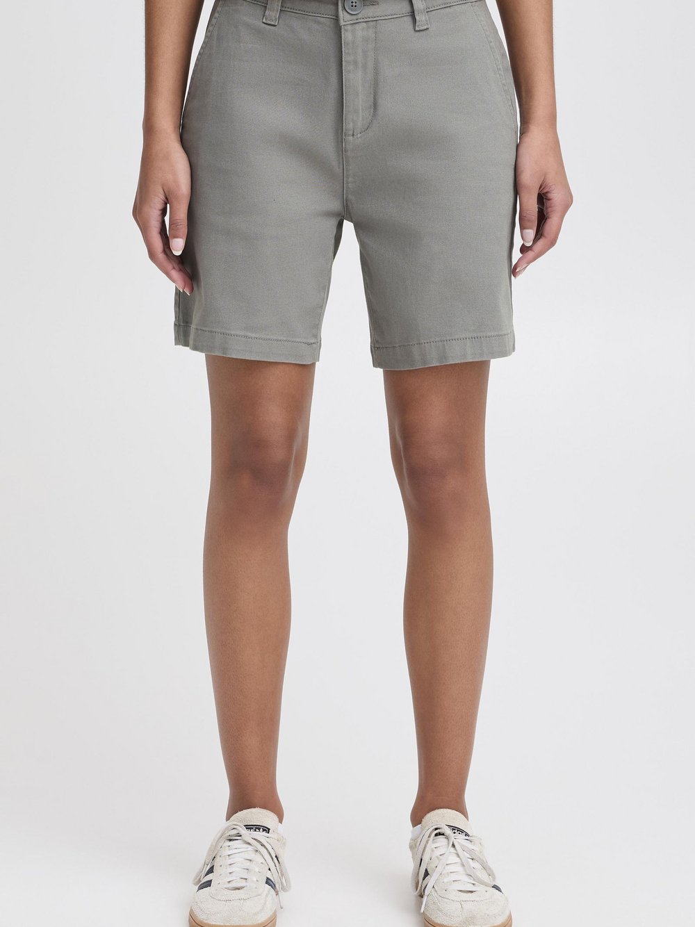 OXMO Chinoshorts Damen grau, 42 Image