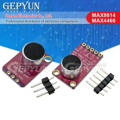 MAX9814 MAX4466 Mikrofon AGC verstärken verstärker modul Auto Gain Control Attack für arduino Image