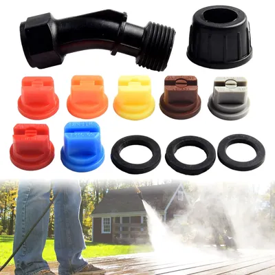 110° Fan Nozzle 1.6mm Aperture For Backpack Sprayer Garden Spray For Weeding Home Gardening Power Tool Accessories