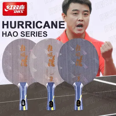 Dhs Hurricane Hao Serie Tischtennis klinge profession elle 5-lagige Tischtennis klinge Original Image