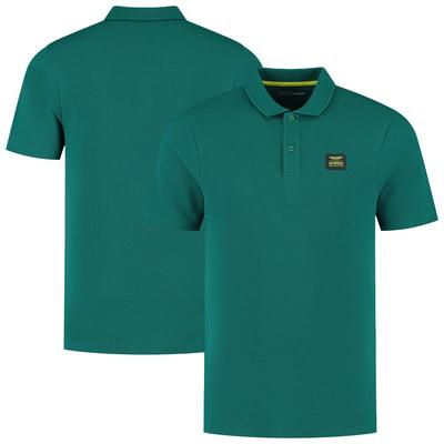Aston Martin Aramco Cognizant F1 Technisches Waffel-Polo – Grün Image
