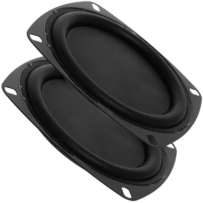 2 Stück Lautsprecher-Vibration, passive Bass-Membranplatte für 4-Zoll-Heizkörper, Image