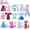 2025 Originale Mattel Barbie Dolls Accessori Scarpe Vestiti abiti 30 cm Miniature Accessori per 1/6