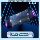 JSAUX RGB Ally X Dissipazione del calore Coperture posteriori trasparenti Custodie Rog Allyx Cover protettive per giochi con impugnatura in silicone Regalo personalizzato