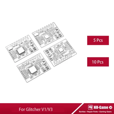 10pcs/Lots For Matrix Glitcher V1 Blue Board For Xbox360 V3 Big/Small IC With Crystal