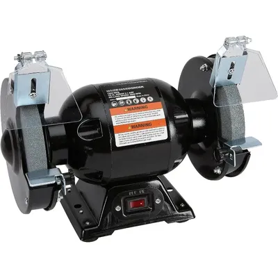 Benchtop Grinder with 6in. Wheel, 2.1 Amps, 1/2 HP, 3560 RPM Max. Speed, Model# BG115-6L