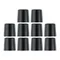 10 Pcs Golf Ferrules Black Plastic Fit For 0.350 Tip Driver and Fairway Wood Shaft Golf Replacement