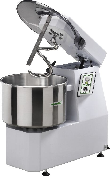 FimarSpiralmischer mit anhebbarem Kopf und fester Schüssel von 32 Litern, Mischkapazität 25 Kg, V.230/1, mod.25FN/M Image