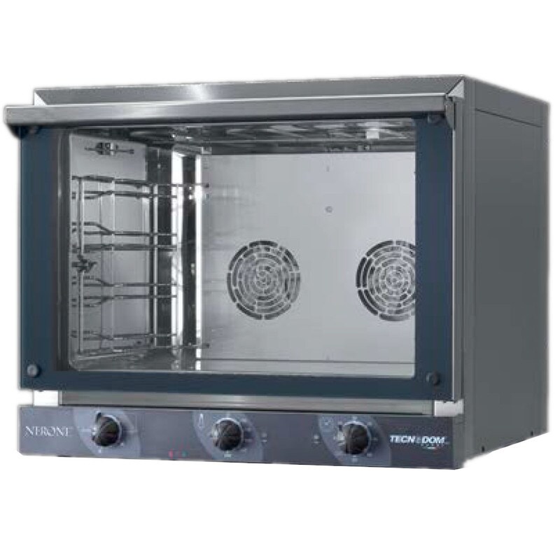 Umluftofen Tecnodom FEMG04NEGNV - 4 Backbleche GN 1/1 - Elektromechanisch - Klapptür Image