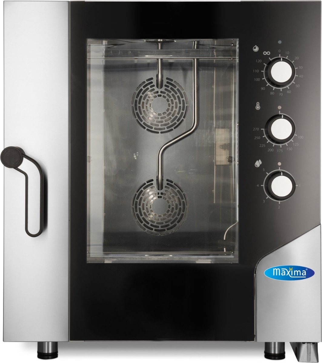 Maxima Dampf-Kombi-Backofen - geeignet für 7 1/1 GN-Bleche - Analog - 400V Image