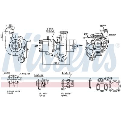 NISSENS Universal für MERCEDES-BENZ 9240961399 A9240961399 9240961199 93884 Image