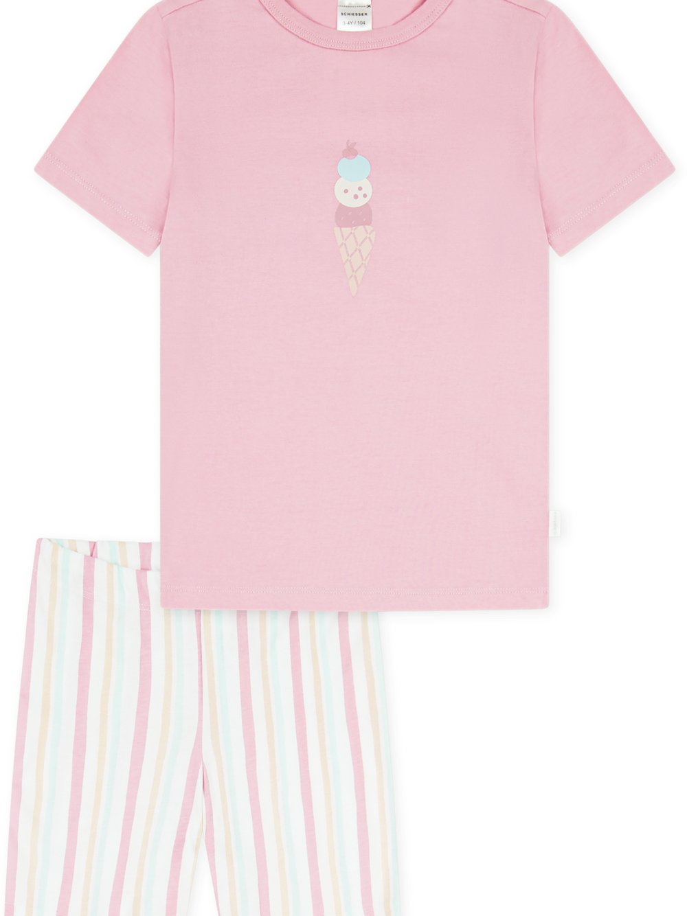 Schiesser Shorty Mädchen lila, 140 Image