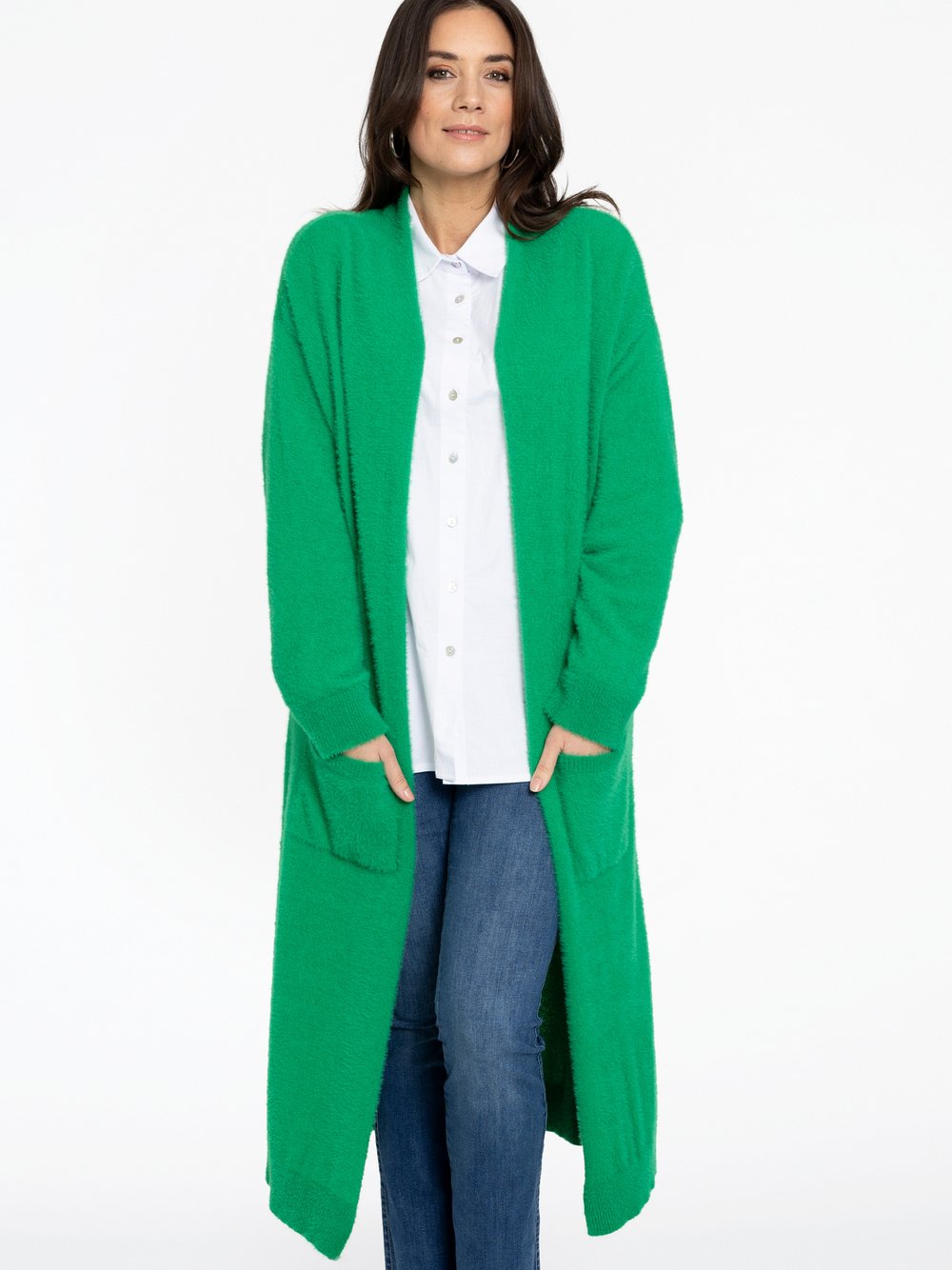 YOEK Strickjacke Damen grün, 42-44 Image