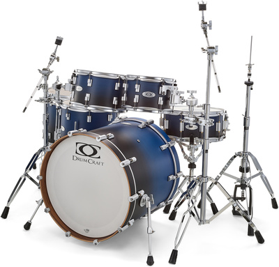 DrumCraft Serie 6 2up 2down Blue Fade