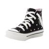 Sneaker CONVERSE "CHUCK TAYLOR ALL STAR EVA LIFT", Gr. 31, schwarz, vintage weiß, egret, Synthetik, Textil, sportlich, Schuhe