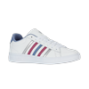 Sneaker K-SWISS "COURT TIEBREAK II", Gr. 39, weiß, infinity, weiß, Leder, sportlich, Schuhe