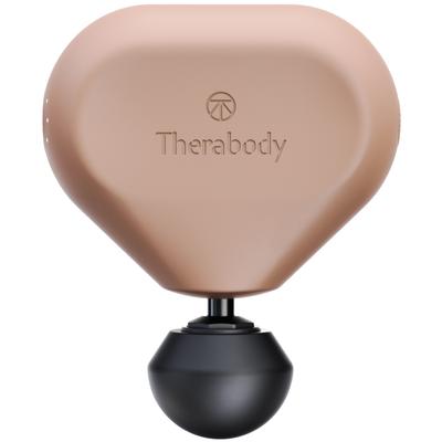 Massagepistole THERABODY "Theragun Mini 3.0 Schmerzlinderung, Erholung, Stressreduktion", rosa (desert rose), MassagegeräteB:14,00cm H:4,90cm T:11,61cm, App-Steuerung, portabel, 3 Aufsätze, B:14,00cm H:4,90cm T:11,61cm