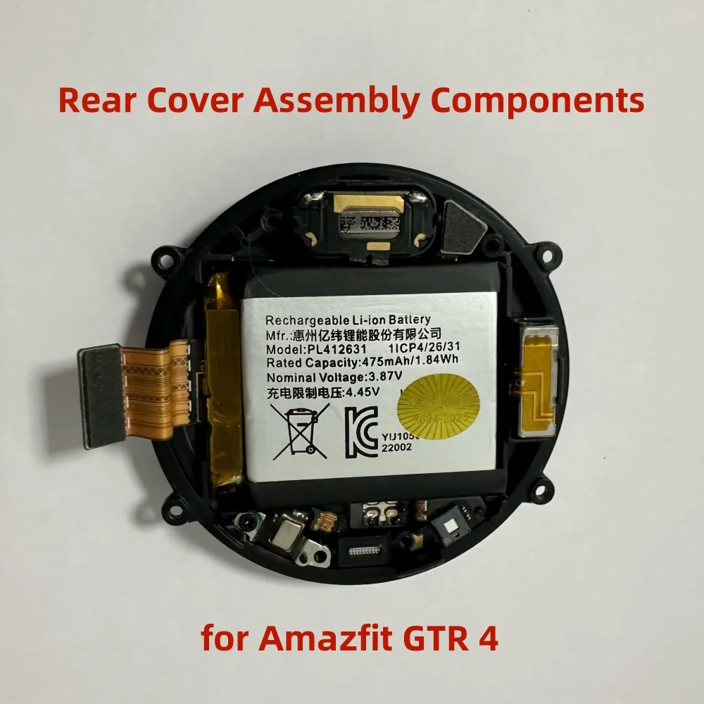 Komponenten der hinteren Abdeckung, Herzfrequenz-Kabelbaugruppe für Huami Amazfit GTR 4. Ersetzen Sie Teile und Reparaturteile Image