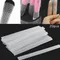 20 Stück Mesh flexible Netz schutz Abdeckung Scheide Schönheit weiß Kosmetik Make-up Pinsel Schutz