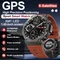 LIGE Military GPS Smart Uhr Männer Kompass 5ATM Wasserdicht 500mAh Batterie Outdoor Sport Tracker Bluetooth Anruf Smartwatch Frauen