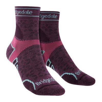 Bridgedale - Leichte Socken aus Merinowolle für Damen - Damson