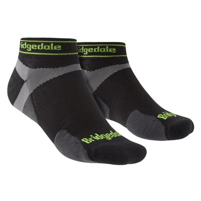 Bridgedale - Mens Running Ultralight Merino Low Socken - Schwarz Image