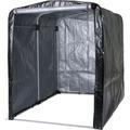 Garage per biciclette in alluminio impermeabile protezione UV 201 x 157 x 201 cm antracite 040006953