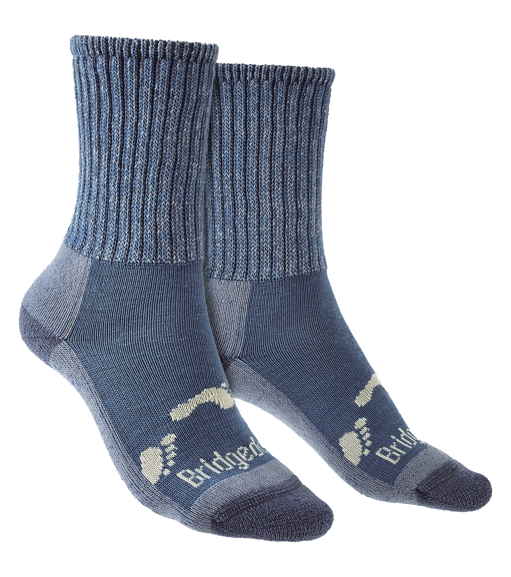 Bridgedale - Kinder Merinowolle Boot Wandern Socken - Sturm Blau Image