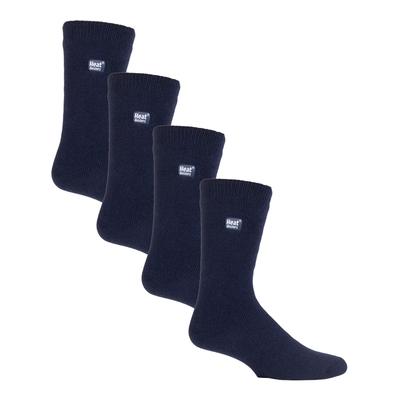 Heat Holders Ultra Lite - 4 Paar Multipack Mens Thermal Socks | Ultra Thin Warm Socks for Dress Socks in Winter - Navy Image