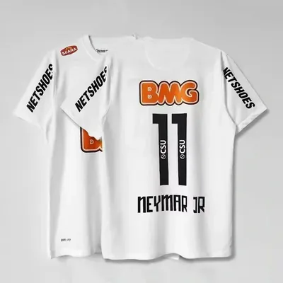 Classic 11-12 Santossi Football Jerseys Vintage Train 3D Printed Little Neymar Soccer Adults Men