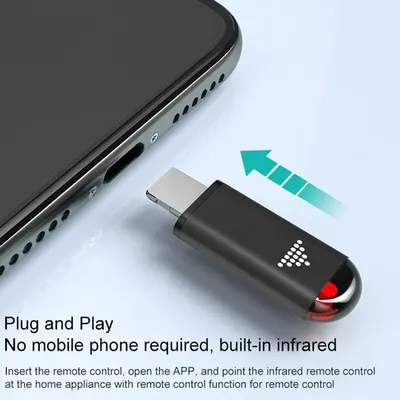 Mobile Phone Wireless Infrared Remote Control for iPhone IR Blasters Adapter Smart App Control For