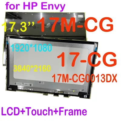 17.3‘’ Original Lcd for HP Envy 17T 17M-CG 17-CG 17M-CG0013DX TPN-C146 Lcd Display Touch Screen