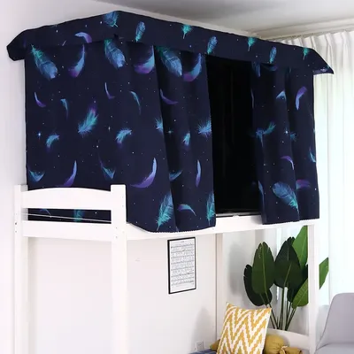 Fashion Student Dormitory Blackout Mosquito Net Canopy Bed Curtains for Home and School Bed Curtain