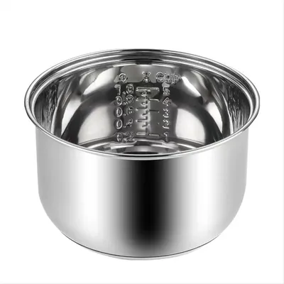 BABQ 304 Stainless Steel Rice Cooker Inner Bowl for Zojirushi NS-TSC10 (5.5cups) Multi-Cooker