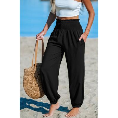 Ocean Mist Black Pants