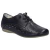 Slipper JOSEF SEIBEL "Fiona 83", Damen, Gr. 41, schwarz, Leder, elegant, Schuhe, Schlupfschuh, Komfortschuh mit elastischen Senkeln