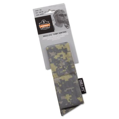 Ergodyne Chill-Its 6700 Evaporative Cooling Bandanas, 8 in X 13 in, Camo (EGO12304)