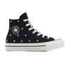 Sneaker CONVERSE "CHUCK TAYLOR ALL STAR EVA LIFT", Gr. 36, schwarz, vintage weiß, egret, Synthetik, Textil, sportlich, Schuhe