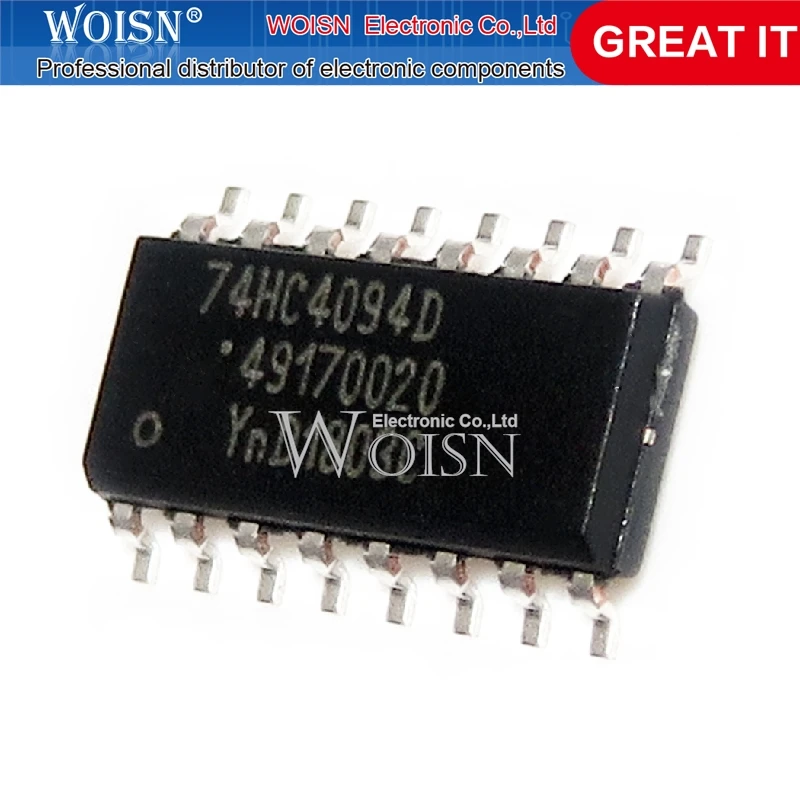10 Stück Chipsatz 74 hc4094d 74 hc4094 sop-16 Image