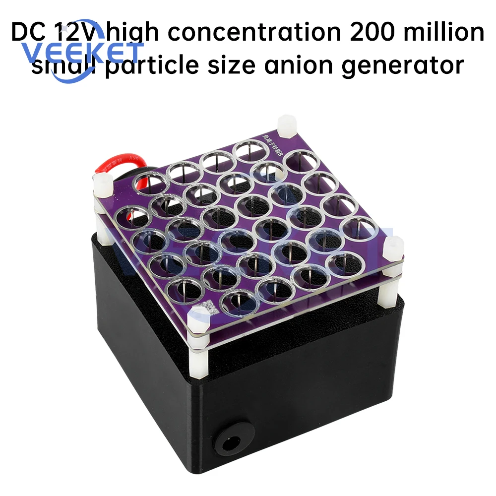 DC12V Plasma Generator High Density Plasma Ionisator Entfernen Rauch Staub Luftreiniger Negative Ionen Anion Generator Ionisator Langlebig Image